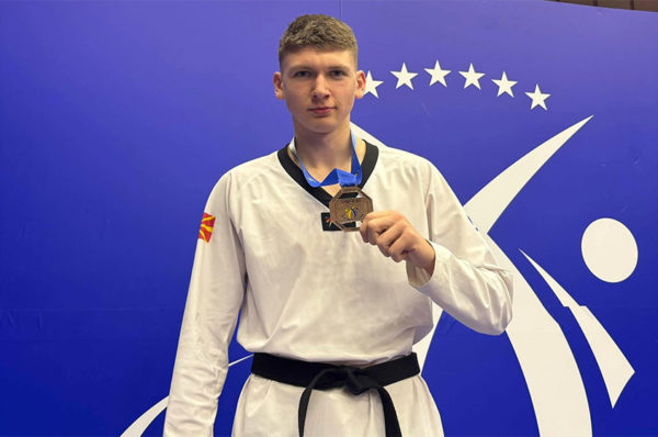 ОГРОМЕН УСПЕХ: ЕВРОПСКА БРОНЗА ЗА ФИЛИП БЛАЖЕВСКИ ОД ТК БУТЕЛ