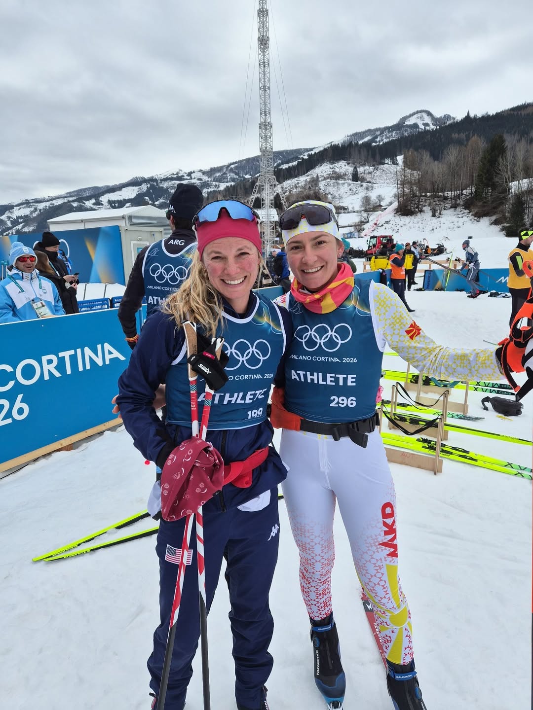 АНА ЦВЕТАНОВСКА СТИГНА НА ЦЕЛТА НА ОЛИМПИСКИТЕ ИГРИ